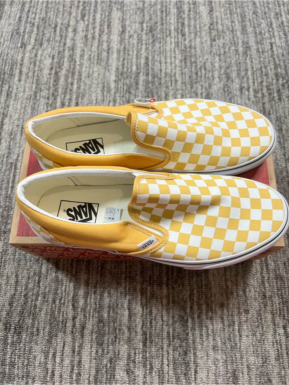 Mens Vans Classic Slip-On Checkerboard Size 11 - Picture 5 of 9